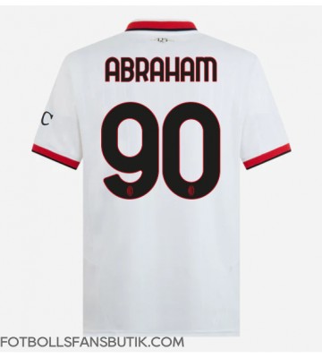 AC Milan Tammy Abraham #90 Replika Bortatröja 2024-25 Kortärmad